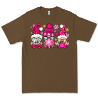 Cacao Pink Christmas winter gnomes Premium Tee - NancyCooperArtShop