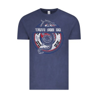 Vintage Denim Tang Soo Do Hoodie Martial Arts Gift Dragon Korean Vintage Tee - tuanDangUi