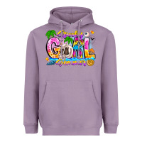 Lavender spooky girl summer Heavyweight Hoodie - CowhideDigitalArt