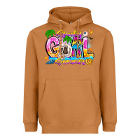 Meerkat spooky girl summer Heavyweight Hoodie - CowhideDigitalArt