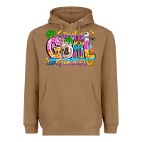 Toasted Coconut spooky girl summer Heavyweight Hoodie - CowhideDigitalArt