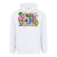 White spooky girl summer Heavyweight Hoodie - CowhideDigitalArt