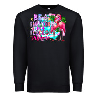 Bea Flamingo In A Flock Of Pigeons Premium Sweatshirt | Teevron