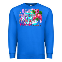 True Royal bea flamingo in a flock of pigeons Premium Sweatshirt - CowhideDigitalArt