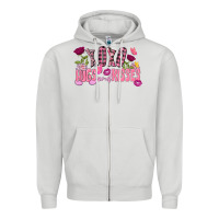 Dove Grey Xoxo Hugs And Kisses Valentine's Day Zipper Hoodie - FaDigitalArtStudio