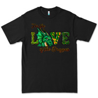 Black For The Love Of The Dragons Premium Tee - RanaPortraitStore