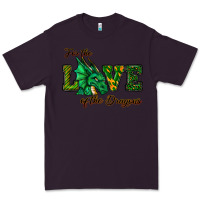 Plum For The Love Of The Dragons Premium Tee - RanaPortraitStore