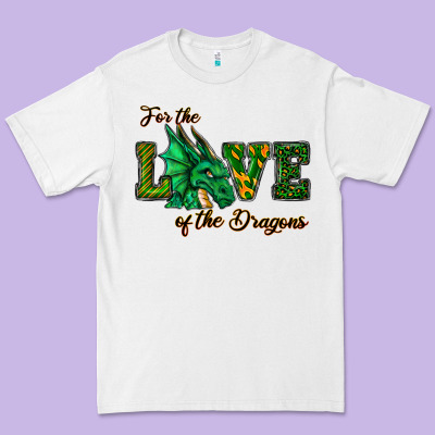 For The Love Of The Dragons Premium Tee Designed By Ranaportraitstore