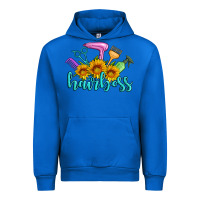 Cobalt hairboss western sunflowers hairdresser Urban Hoodie - Artiststas