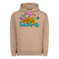 Pigment Burro hairboss western sunflowers hairdresser Urban Hoodie - Artiststas