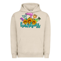 Pigment French Oak hairboss western sunflowers hairdresser Urban Hoodie - Artiststas