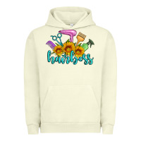 Pigment Pistachio hairboss western sunflowers hairdresser Urban Hoodie - Artiststas