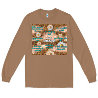 Toasted Coconut daily reminders Long Sleeve Tee - TumblerDesignByShophia