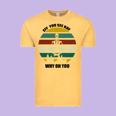 Eff You See Kay Why Oh You Vintage Tee Designed By Bettercallsaul