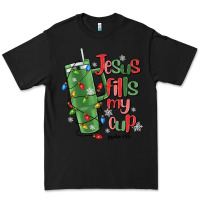 Jesus Fills My Cup Psalm 25 5 Premium Tee | Teevron