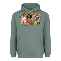 Sage Noel Afro Girl Baby Heavyweight Hoodie - CowhideDigitalArt