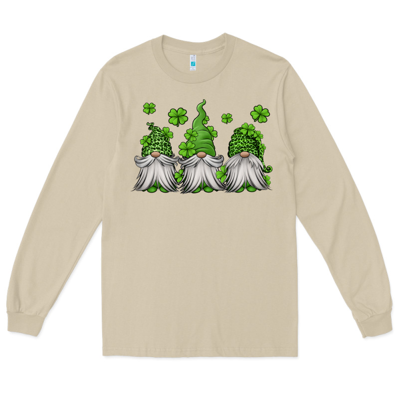 St Patricks Gnomes Long Sleeve Tee by Jasminsmagicworld | Teevron