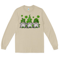 Mushroom st patricks gnomes Long Sleeve Tee - Jasminsmagicworld