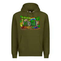 Army Green Home sweet home st. patricks day Premium Hoodie - FaDigitalArtStudio