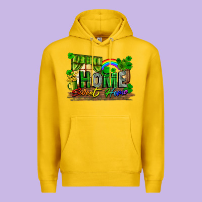 Home Sweet Home St. Patricks Day Premium Hoodie Designed By Fadigitalartstudio