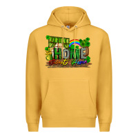 Mustard Home sweet home st. patricks day Premium Hoodie - FaDigitalArtStudio