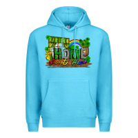 Ocean Blue Home sweet home st. patricks day Premium Hoodie - FaDigitalArtStudio