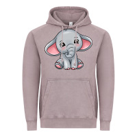 Vintage Zinc elephant Vintage Hoodie - texasbilliewilder