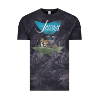 Cloud Black The Jetsons Ship Vintage Tee - tuanDangUi