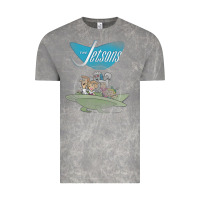 Cloud Rock The Jetsons Ship Vintage Tee - tuanDangUi