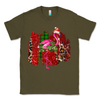 Army Green Christmas Flamingo Classic Tee - Bettercallsaul