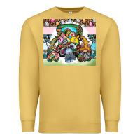 Antique Gold easter Premium Sweatshirt - CowhideDigitalArt