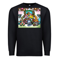 Black easter Premium Sweatshirt - CowhideDigitalArt