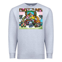 Heather Grey easter Premium Sweatshirt - CowhideDigitalArt