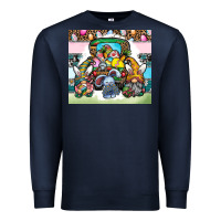 Navy easter Premium Sweatshirt - CowhideDigitalArt