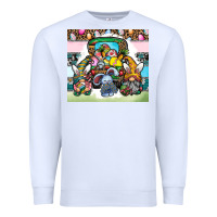 White easter Premium Sweatshirt - CowhideDigitalArt