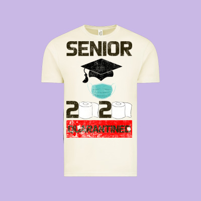 Senior 2020 Quarantined Vintage Tee Designed By Bettercallsaul