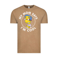 Vintage Coffee The Simpsons Milhouse My Mom Says I'm Cool V1 Vintage Tee - tuanDangUi