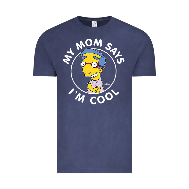 The Simpsons Milhouse My Mom Says I'm Cool V1 Vintage Tee by tuanDangUi | Teevron