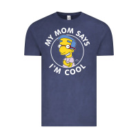 Vintage Denim The Simpsons Milhouse My Mom Says I'm Cool V1 Vintage Tee - tuanDangUi