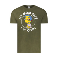 Vintage Olive The Simpsons Milhouse My Mom Says I'm Cool V1 Vintage Tee - tuanDangUi