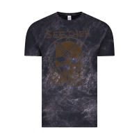 Cloud Black Seether Octoskull Vintage Tee - tuanDangUi