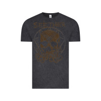 Vintage Black Seether Octoskull Vintage Tee - tuanDangUi