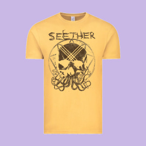 Seether Octoskull Vintage Tee Designed By Tuandangui