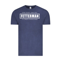 Vintage Denim John Fetterman, Vote Fetterman For Senate, Preside Vintage Tee - tuanDangUi
