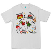 Dove Grey Merry Christmas Premium Tee - MaliasSmallBusiness