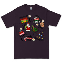 Plum Merry Christmas Premium Tee - MaliasSmallBusiness