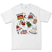 White Merry Christmas Premium Tee - MaliasSmallBusiness