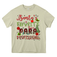 Mossy santa's favorite para professional Heavy Core Tee - MaliasSmallBusiness