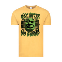 Vintage Mustard Shrek Get Outta My Swamp Vintage Tee - tuanDangUi