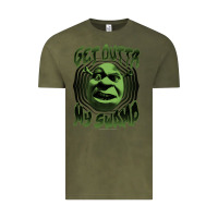 Vintage Olive Shrek Get Outta My Swamp Vintage Tee - tuanDangUi